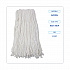 Cut-End Wet Mop Head, Rayon, #32, White, 12/Carton (2032RCT)