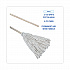 Handle/Deck Mops, #12 White Cotton Head, 48