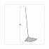 Handle/Deck Mops, #16 White Cotton Head, 48