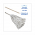 Handle/Deck Mops, #16 White Cotton Head, 48