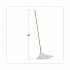 Handle/Deck Mops, #16 White Rayon Head, 48