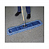 Clip-On Dust Mop Frame, 36 x 5, Zinc Plated, Black (1436)
