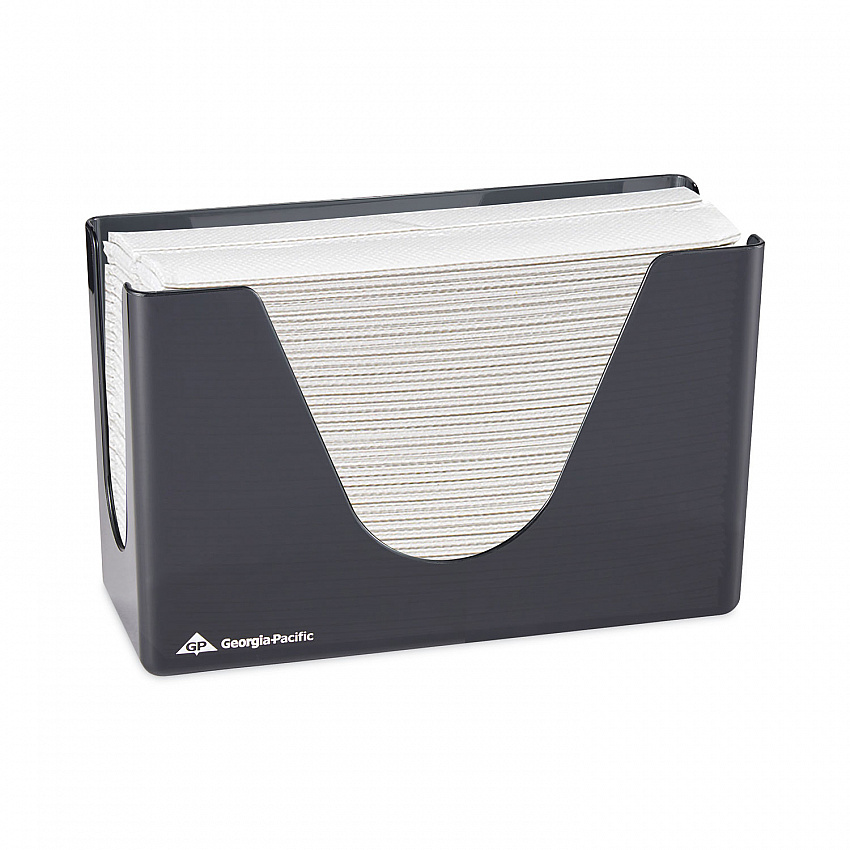 Countertop C-Fold/M-Fold Paper Towel Dispenser, 11 x 4.37 x 7, Smoke (56640)