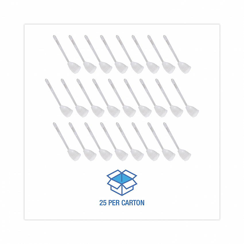 Cone Bowl Mop, 10" Handle, 2" Mop Head, White, 25/Carton (00170)