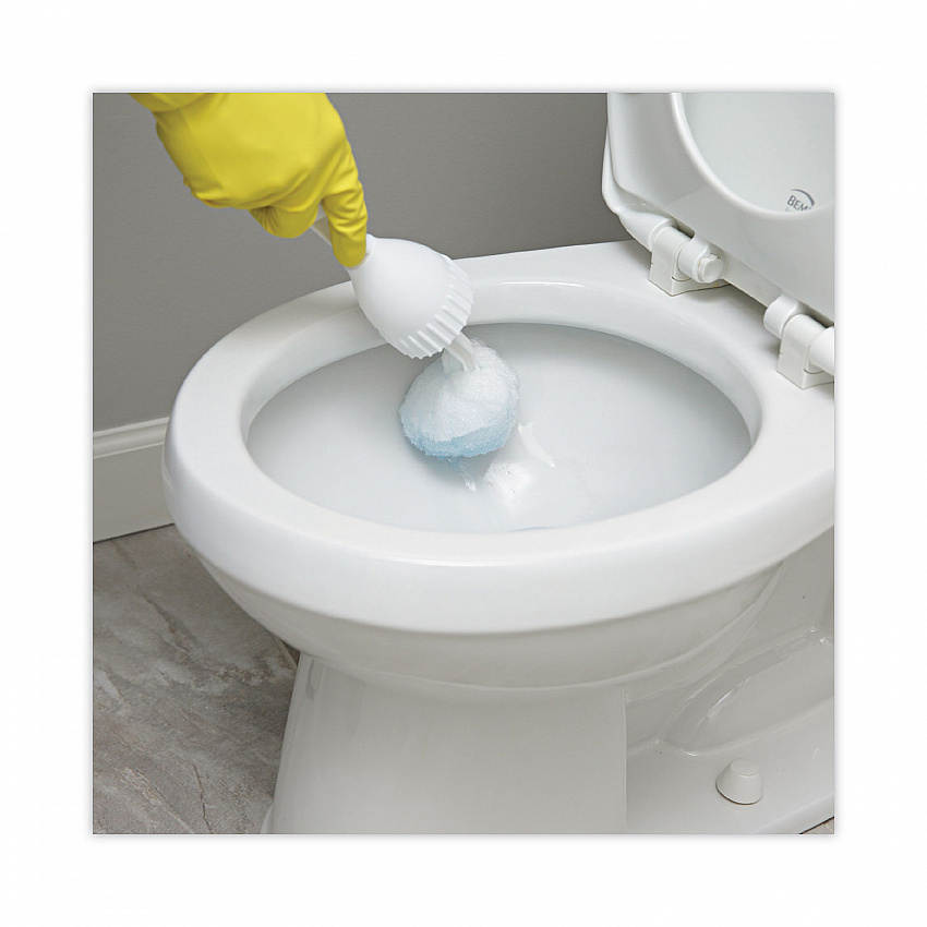 Cone Bowl Mop, 10" Handle, 2" Mop Head, White (00170EA)