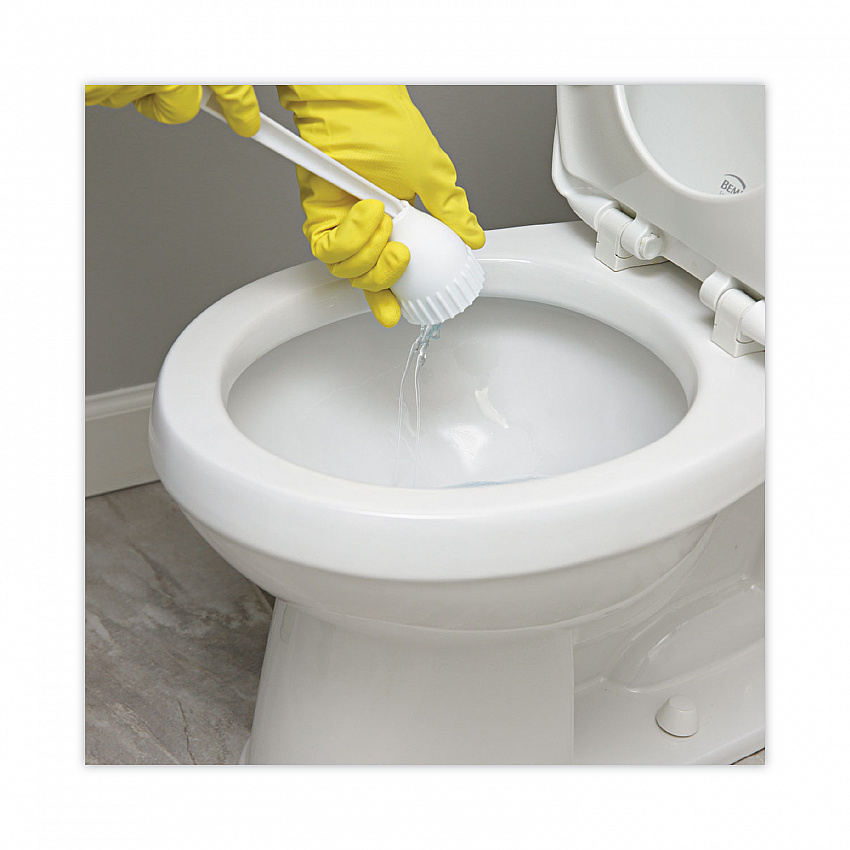 Cone Bowl Mop, 10" Handle, 2" Mop Head, White (00170EA)