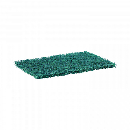 Heavy-Duty Scouring Pad, 6 x 9, Green, 15/Carton (186)