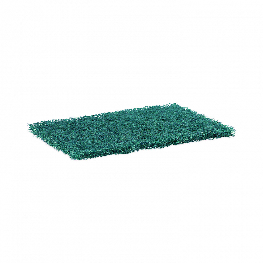 Heavy-Duty Scouring Pad, 6 x 9, Green, 15/Carton (186)