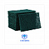 Heavy-Duty Scouring Pad, 6 x 9, Green, 15/Carton (186)