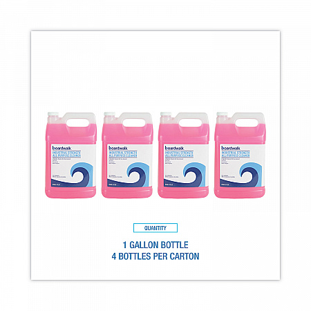 Industrial Strength All-Purpose Cleaner, Lemon Scent, 1 gal Bottle, 4/Carton (4724)