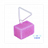 Para Toilet Bowl Deodorizer Block, Cherry Scent, Pink, 4 oz, 12/Box (B04BX)