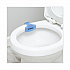 Toilet Bowl Clip, Cotton Blossom Scent, Blue, 12/Box (CLIPCBL)