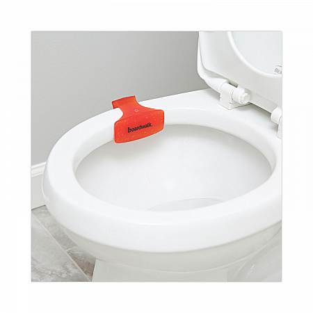 Toilet Bowl Clip, Mango Scent, Orange, 12/Box (CLIPMAN)