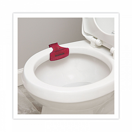 Toilet Bowl Clip, Spiced Apple Scent, Red, 12/Box (CLIPSAP)