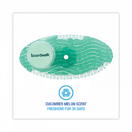 Curve Solid Air Freshener, Cucumber Melon, Green, 10/Box (CURVECME)