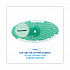 Curve Solid Air Freshener, Cucumber Melon, Green, 10/Box (CURVECME)