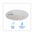 Curve Solid Air Freshener, Mango, Clear, 10/Box (CURVEMAN)