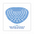 Gem Urinal Deodorizer Screen, Cotton Blossom Scent, Blue, 12/Box (GEMCBL)