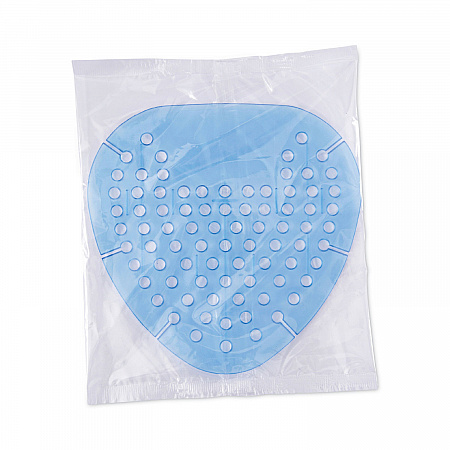 Gem Urinal Deodorizer Screen, Cotton Blossom Scent, Blue, 12/Box (GEMCBL)