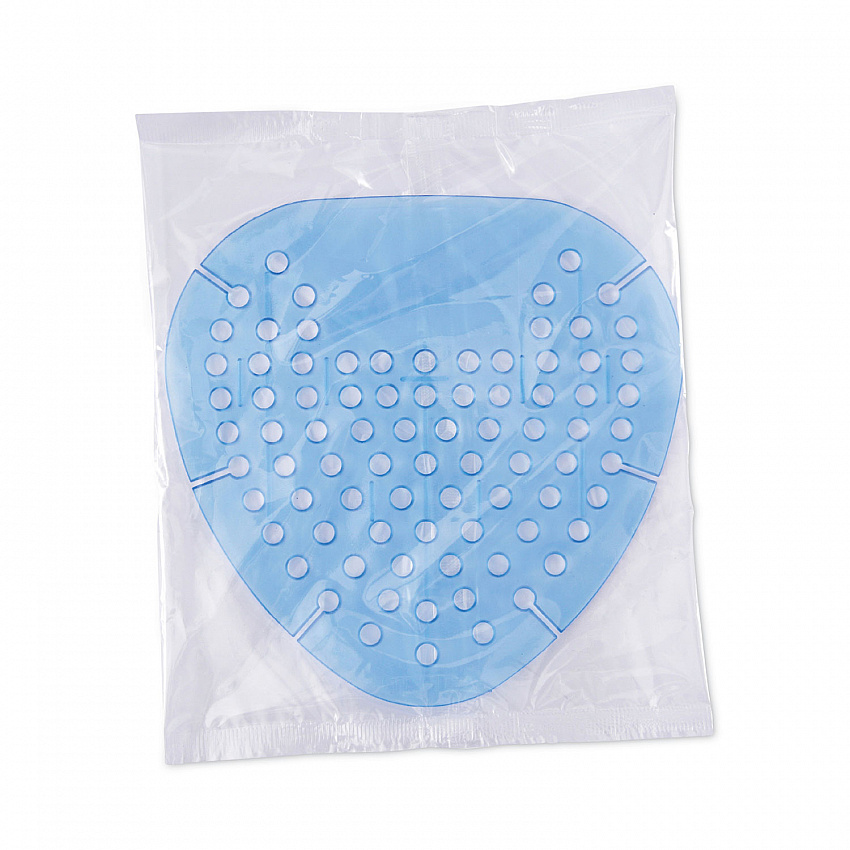 Gem Urinal Deodorizer Screen, Cotton Blossom Scent, Blue, 12/Box (GEMCBL)