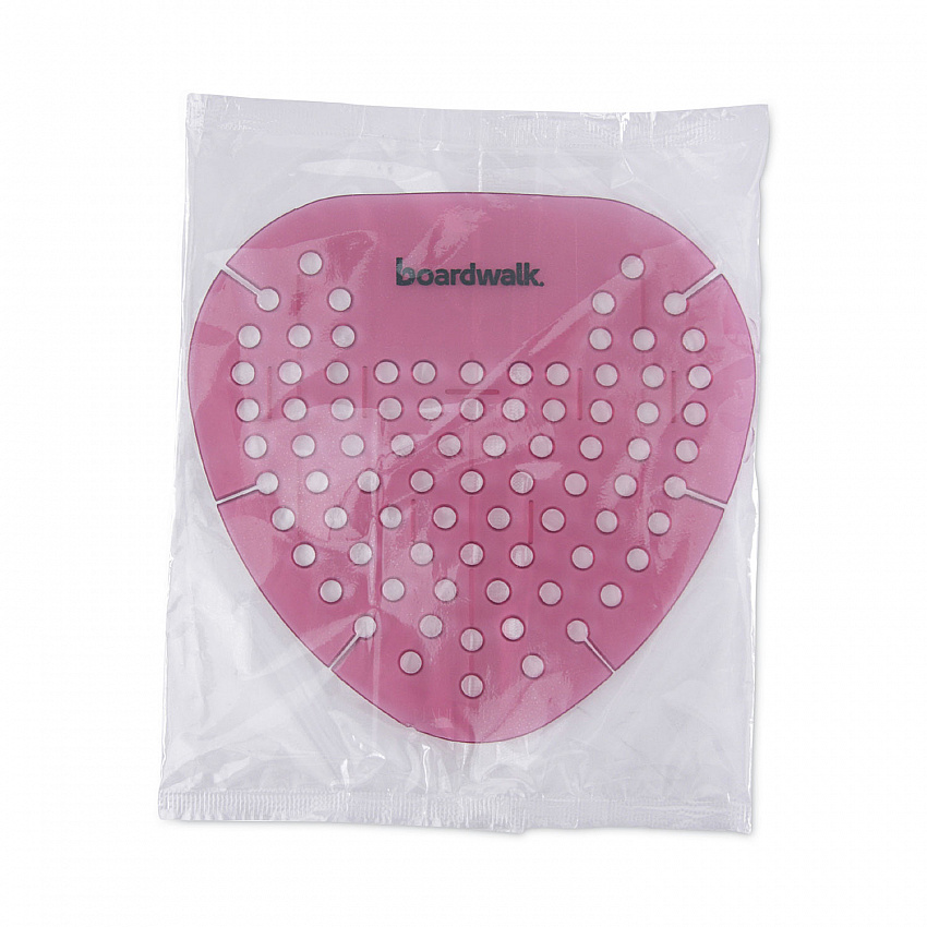 Gem Urinal Deodorizer Screen, Spiced Apple Scent, Red, 12/Box (GEMSAP)