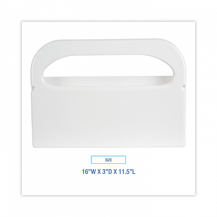 Toilet Seat Cover Dispenser, 16 x 3 x 11.5, White, 2/Box (KD100)