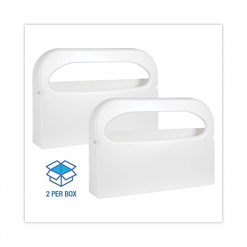 Toilet Seat Cover Dispenser, 16 x 3 x 11.5, White, 2/Box (KD100)