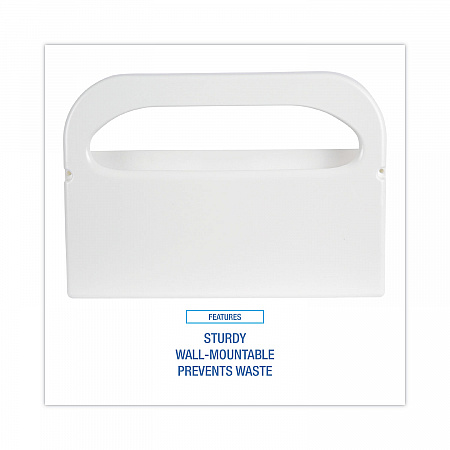 Toilet Seat Cover Dispenser, 16 x 3 x 11.5, White, 2/Box (KD100)