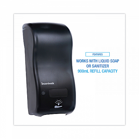 Bulk Fill Soap Dispenser, 900 mL, 5.5 x 4 x 12, Black (SH900SBBW)