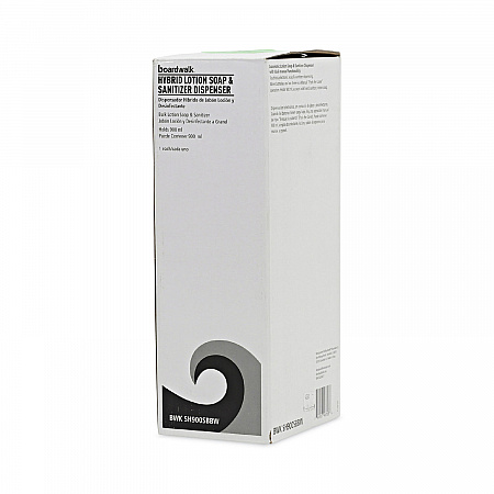 Bulk Fill Soap Dispenser, 900 mL, 5.5 x 4 x 12, Black (SH900SBBW)