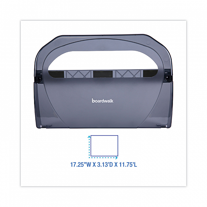 Toilet Seat Cover Dispenser, 17.25 x 3.13 x 11.75, Smoke (TS510SBBWEA)