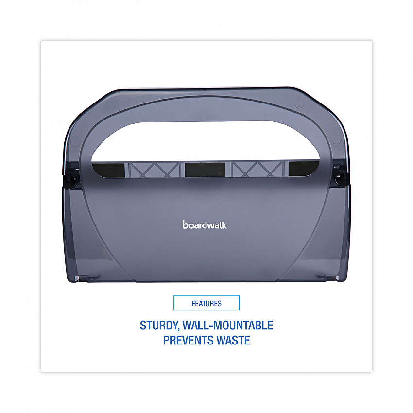 Toilet Seat Cover Dispenser, 17.25 x 3.13 x 11.75, Smoke (TS510SBBWEA)