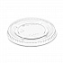 Portion/Souffle Cup Lids, Fits 3.25 oz/4 oz/5.5 oz Portion Containers, Plastic, Clear, 125/Sleeve, 20 Sleeves/Carton (PL4PP)