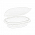 EarthChoice Recycled PET Hinged Container, 8 oz, 4.92 x 5.87 x 1.32, Clear, Plastic, 200/Carton (0CA910080000)