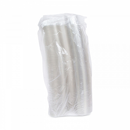 EarthChoice Recycled PET Hinged Container, 16 oz, 4.92 x 5.87 x 2.48, Clear, Plastic, 200/Carton (0CA910160000)