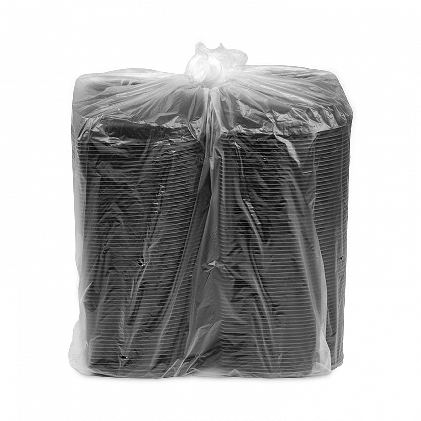 EarthChoice MealMaster Container, 16 oz, 8.12 x 6.5 x 1, Black, Plastic, 252/Carton (0CN846160000)