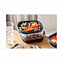 EarthChoice MealMaster Container, 16 oz, 8.12 x 6.5 x 1, Black, Plastic, 252/Carton (0CN846160000)