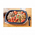 Clearview Micromax Microwavable Container, 36 oz, 9.37 x 8 x 1.5, Black, Plastic, 250/Carton (0CN846360000)