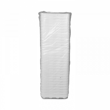 Meat Tray, #4D, 9.5 x 7 x 1.25, White, Foam, 500/Carton (0TF104D10000)