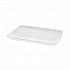 Meat Tray, #4 Shallow, 9.12 x 7.12 x 0.65, White, Foam, 500/Carton (0TF104S00000)