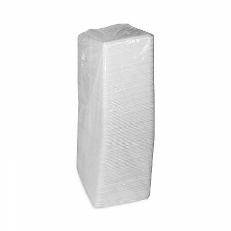 Supermarket Tray, #8S, 10 x 8 x 0.65, White, Foam, 500/Carton (0TF108S00000)