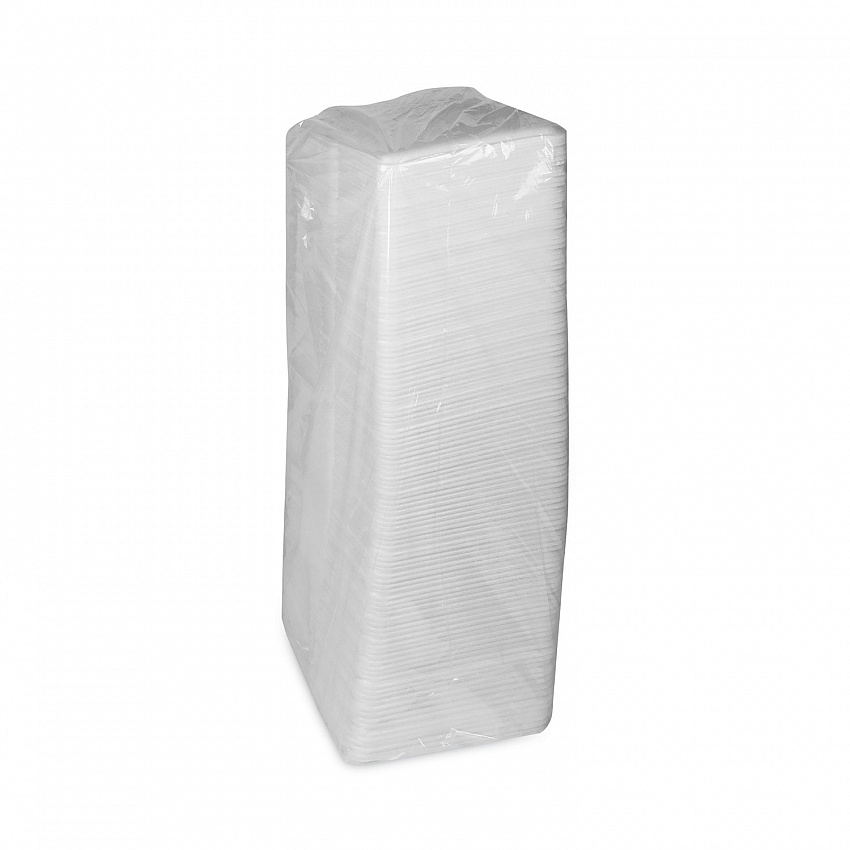 Supermarket Tray, #8S, 10 x 8 x 0.65, White, Foam, 500/Carton (0TF108S00000)