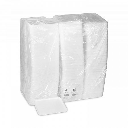 Supermarket Tray, #8S, 10 x 8 x 0.65, White, Foam, 500/Carton (0TF108S00000)