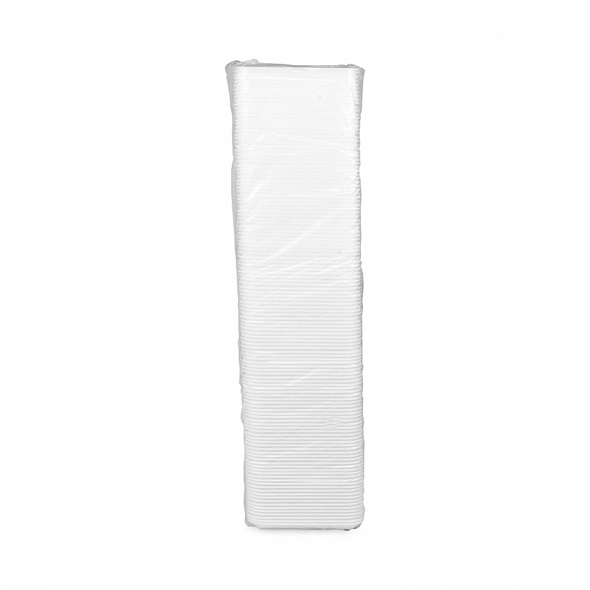 Supermarket Tray, #2, 8.2 x 5.7 x 0.91, White, Foam ,500/Carton (0TF100200000)