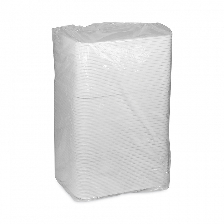 Supermarket Tray, #1216, 16.25 x 12.662 x 0.62, White, Foam, 100/Carton (0TF112160000)