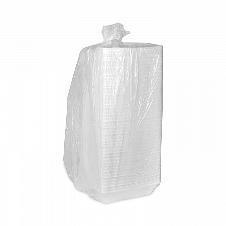 Foam Hinged Lid Containers, Single Tab Lock Hoagie, 9.8 x 5 x 3.3, White, 560/Carton (0TH10099Y000)