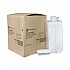 Foam Hinged Lid Containers, Single Tab Lock Hoagie, 9.8 x 5 x 3.3, White, 560/Carton (0TH10099Y000)