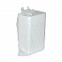 Foam School Trays, 6-Compartment Tray, 8.5 x 11.5 x 1.25, White, 500/Carton (0TH10601SGBX)