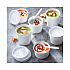 Paper Round Food Container and Lid Combo, 12 oz, 3.8
