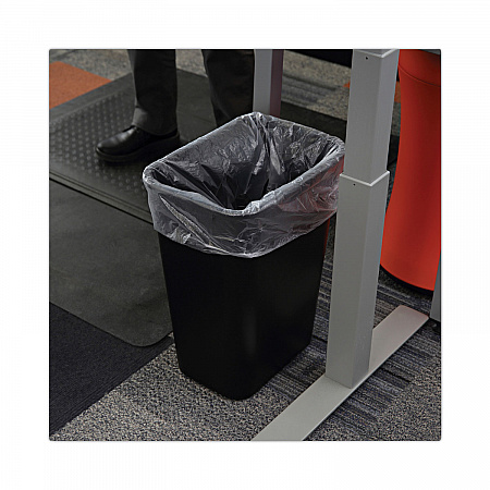 High-Density Can Liners, 16 gal, 6 mic, 24